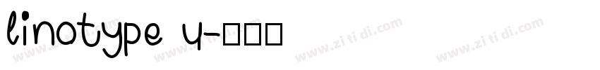 linotype u字体转换 linotype u字体转换